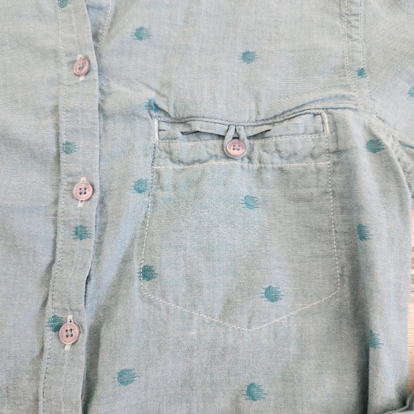 Horny Toad Toad&Co Roxann Button Down Printed Shirt XS - Picture 8 of 8